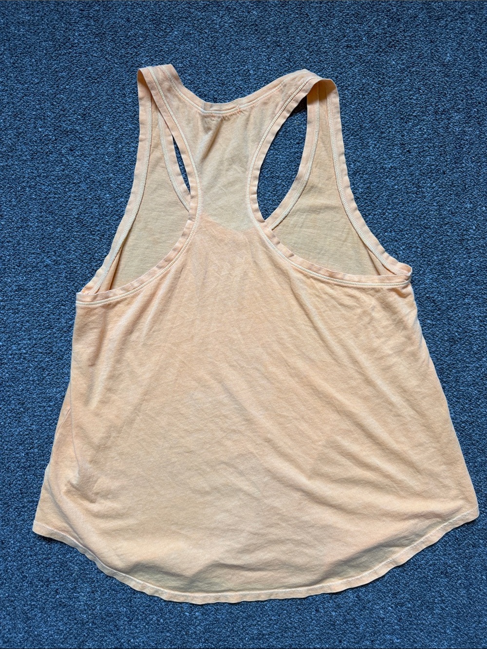 TNA Orange-Peach Racerback Tank - Picture 4 of 4